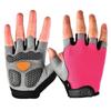 Unisex Breathable Half-Finger Fitness Gloves with Wrist Support and Anti-Slip Grip for Weightlifting and Exercise