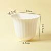 Anti-fall Kitchen Hanging Trash Can Plastic Clutter Storage Bucket Rubbish Container  Bathroom
