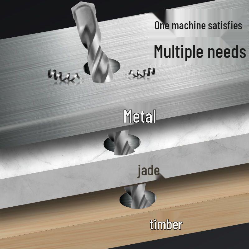 Rechargeable Mini Precision Bench Drill: High Precision Industrial-Grade Electric Drill Press