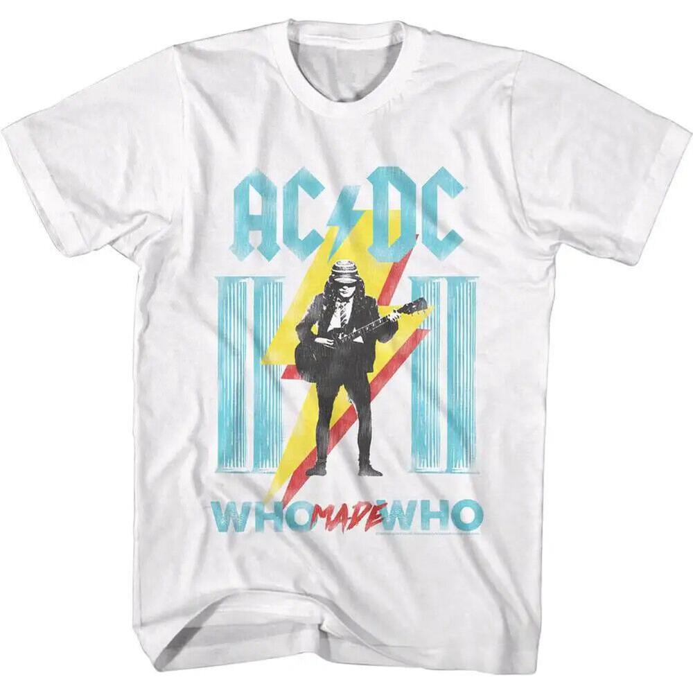 

ACDC Angus Young Who Made Who Men s T Shirt S