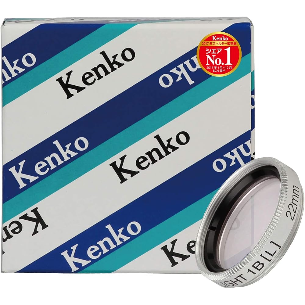 Kenko Camera Filter, Monocoated 1B Skylight, for Leica, 22mm (L), White Frame, UV Absorption, 010495