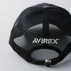 Șapcă Avirex Pigment Mesh Low Mesh Baseball Bumbac Polo Mărime Completă M, Șapcă, Șapcă, Șapcă pentru Bărbați cu 6 Panouri, Șapcă, Șapcă, Șapcă, CROSS, Negru,