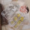 3D Nail Art Rhinestones Sparkle Colorful 3mm Mini Star Nail Charms Gems Pointed Bottom Glossy Glitter Shiny Zircon Rhinestones