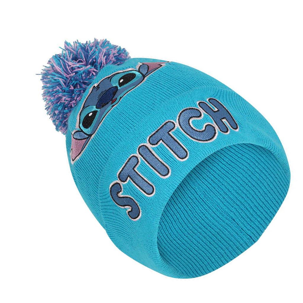 Lilo & Stitch Unisex Adult Face Embroidered Beanie