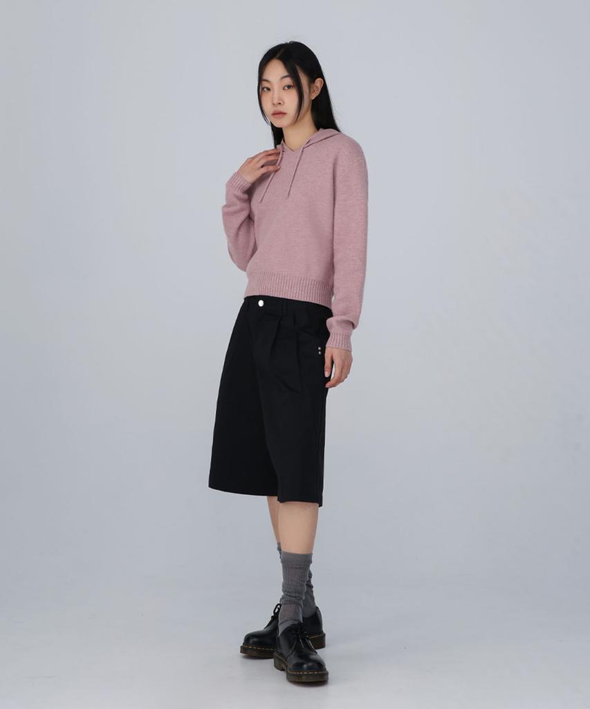 CHICKS Caden Hoodie Knit Pink