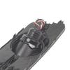 2PCS Car Front Bumper Fog Light Grille For   A6 C7 S-Line 2012-2014 W/LED