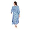 Violet Romance Womens/Ladies Shirred Maxi Dress