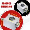 4Pcs Neutral Lug Kit Circuit Breaker Ground Lug Aluminum Grounding Lugs For Electrical Connections CA1/0UF