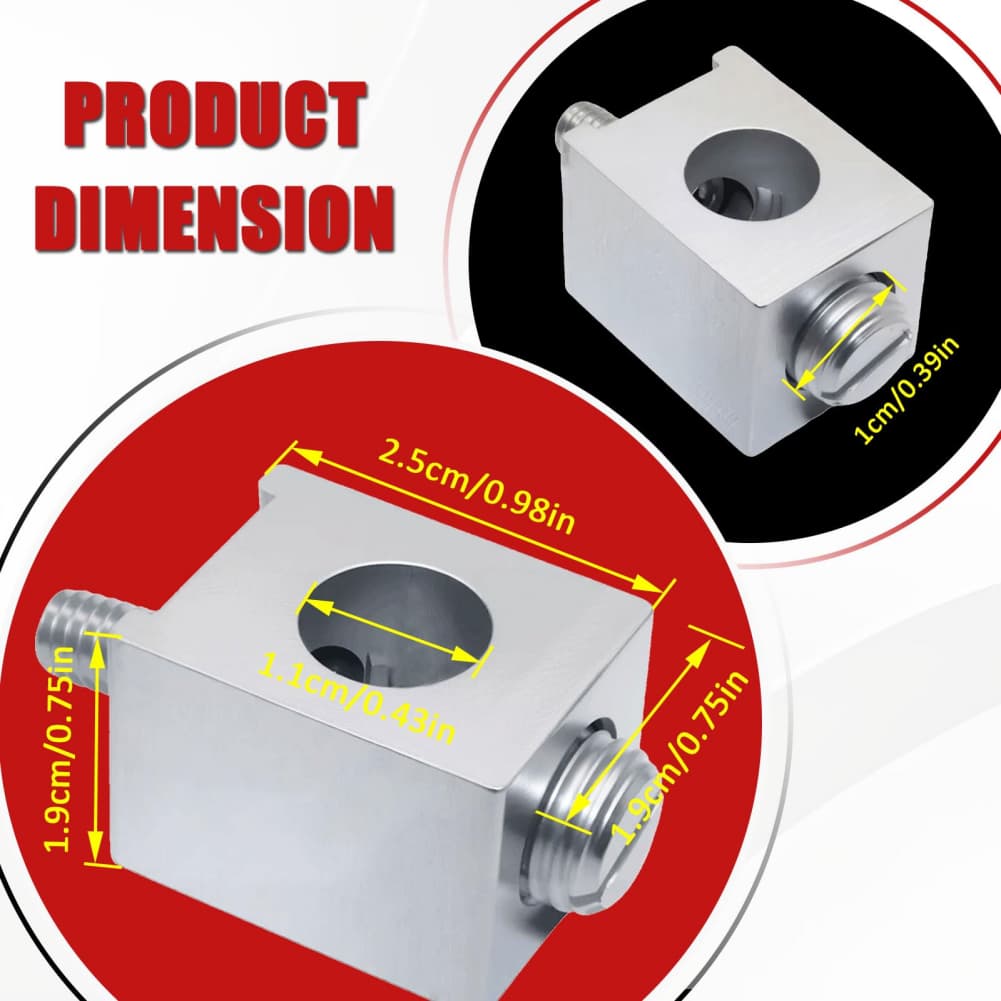 4Pcs Neutral Lug Kit Circuit Breaker Ground Lug Aluminum Grounding Lugs For Electrical Connections CA1/0UF
