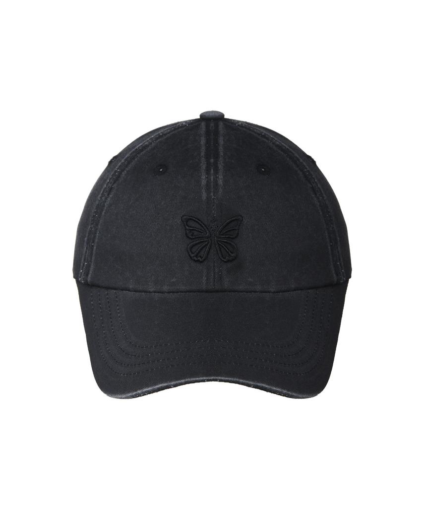 Nigaennikol Vintage Mini Butterfly Ball Cap_Black