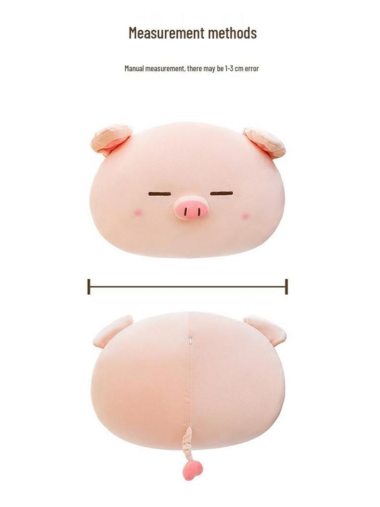 Adorable Pig Plush Pillow Cushion for Bed and Sofa - Perfect Gift for Girls