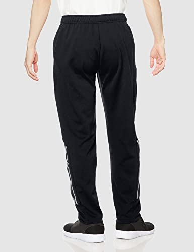 Training Wear Warm-Up Pants, Moisture-Wicking, Quick-Drying, 32MDA140, Black, Size XS