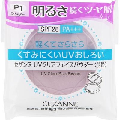 Cezanne Cosmetic Cezanne UV Clear Gesichtspuder Nachfüllpackung P1 Lavendel _