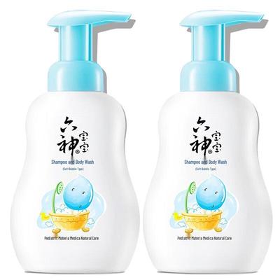 Liushen Baby Gentle 2-in-1 Soft Foam Shampoo & Body Wash