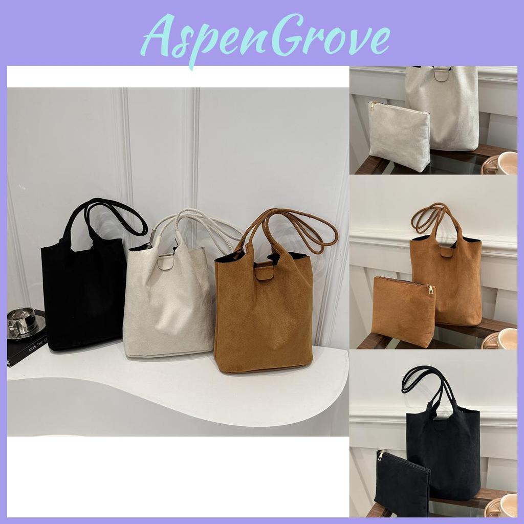 Stylish Large Capacity Tote Bag For Women With Chic Minimalist Design In Black White Or Brown