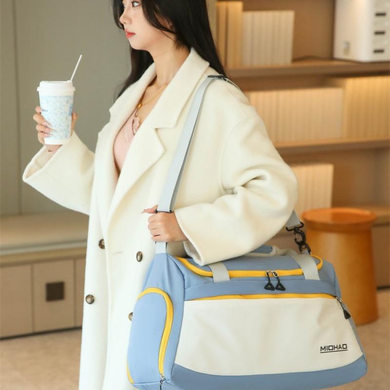 Reisetasche Multifunktionale Umhängetasche Herren- und Damen-Sporttasche Wasserdichte Duffeltasche mit Trocken- und Nassfach