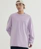 COVERNAT Basic Pocket Long Sleeve Light Purple