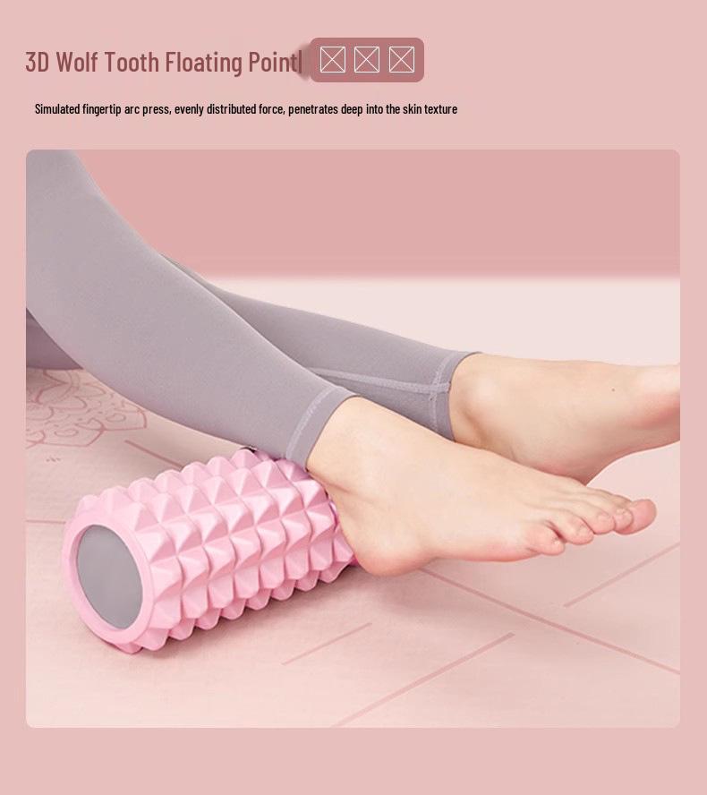 Συμπαγής Κύλινδρος Μασάζ από Αφρό EVA για Μυϊκή Χαλάρωση και Γιόγκα