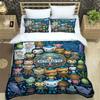 3D The-Octonauts Printed Bedding Sets Exquisite Bed Supplies Set Duvet Cover Comforter Set Bedding Set Luxury Birthday Gift