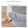 Korean Style Puppy Lamb Fleece Toilet Seat Cover Set