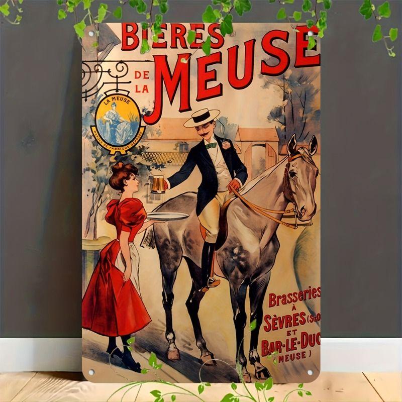 Decorative Metal Beer Sign 30x20cm