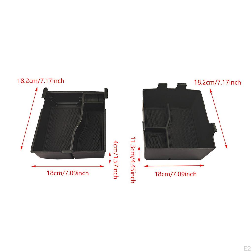 Car Center Console Organizer Tray Armrest Insert Replacement Maintenance Secondary Storage Box
