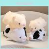 Adorable Plush Pig Pillow Soft Rabbit Fur Cute Stuffed Animal For Cozy Comfort