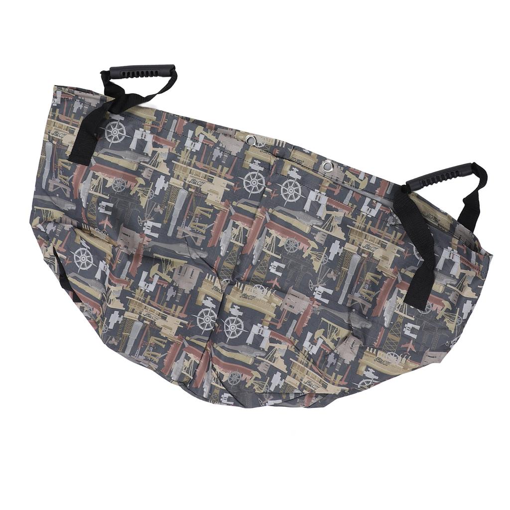 Garden Waste Bag Reusable Large Capacity Foldable Waterproof Dust Proof Lf Trash Container Bag for Yard Lawn