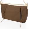 Perke Tote Bag with Nylon and Cowhide Twist BR 2-Way Cover, 08-00-09740, Women's,