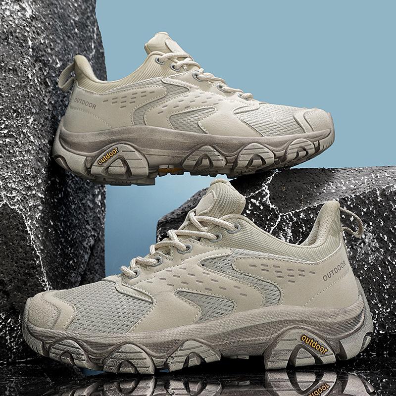 Unisex Summer Sports Sneakers Breathable Mesh New XIANGGUAN Hiking Shoes Men Outdoor Slip Resistant Wear Size36