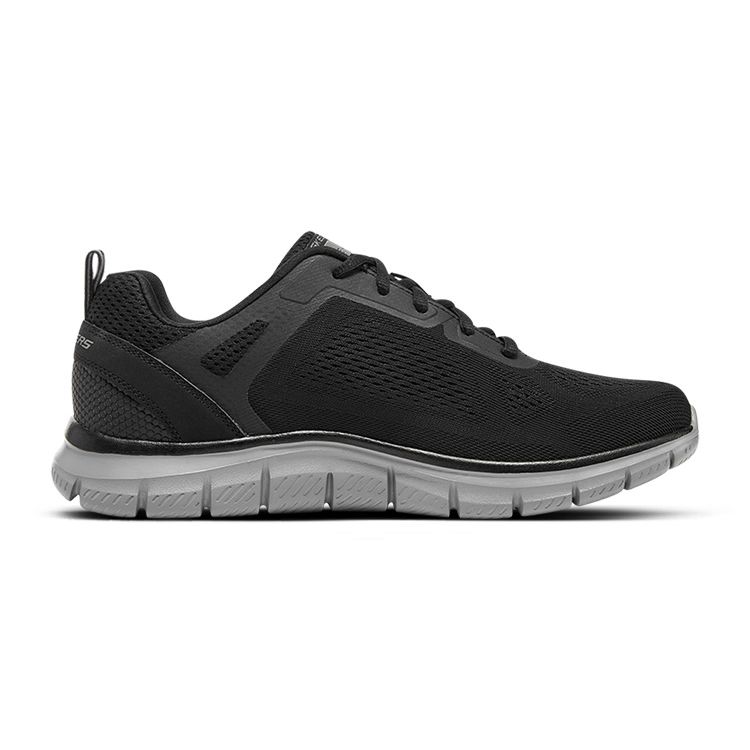 Skechers Fabric Simple Versatile Breathable Casual Shoes Men Sneaker Black 232698-BKCC