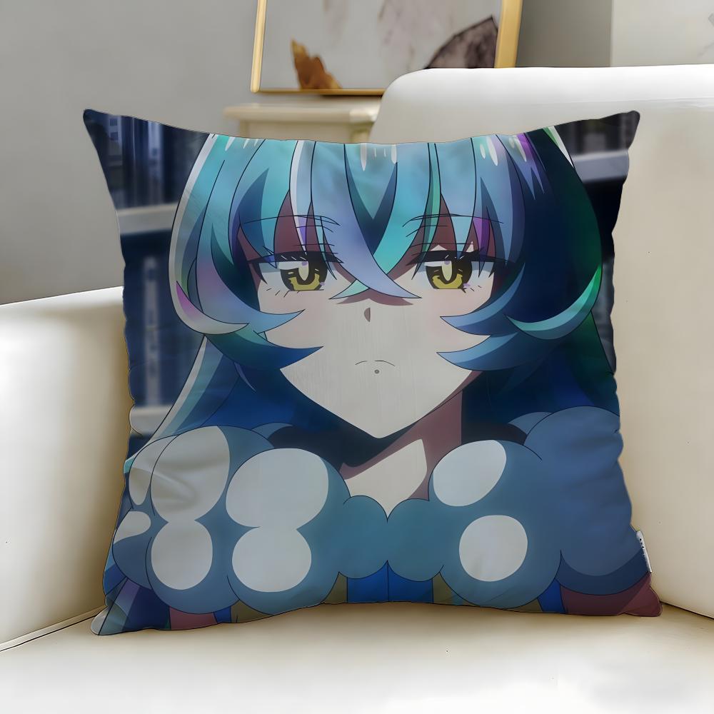 anime A Wild Last Boss Appeared Cushion Cover Soft EasyWash Pillow Case Versatile for Couch Bed Travel and Office