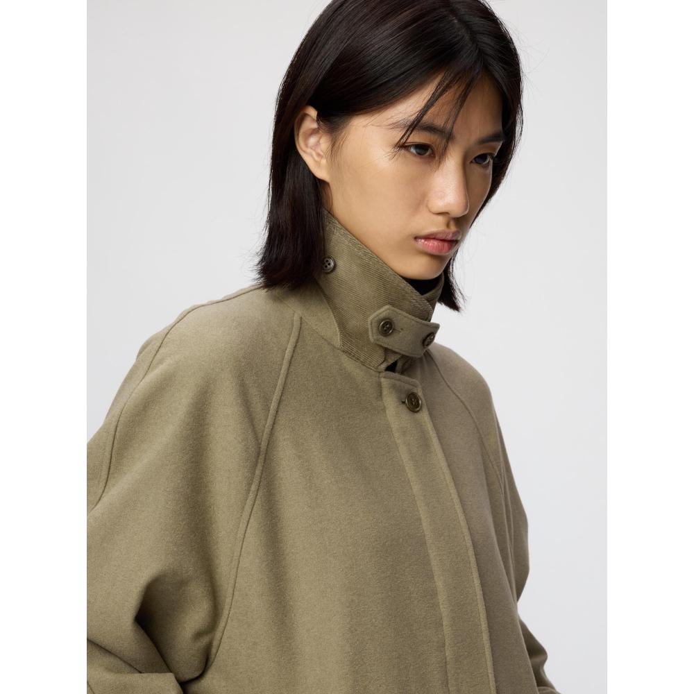 Uniqlo Wool Blend Harrington Jacket