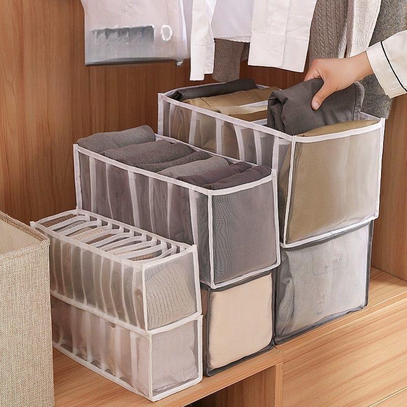 Underwear Storage BoxBraPantsSocksStorageDrawersDividersMesh Fabric