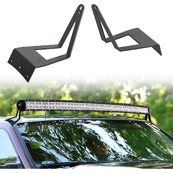 

Nilight 52 inch LED Light Bar Bracket Mounting Upper Windshield Roof Cab Brackets Compatible with Ford F250 F350 4WD 2WD 1999-2015