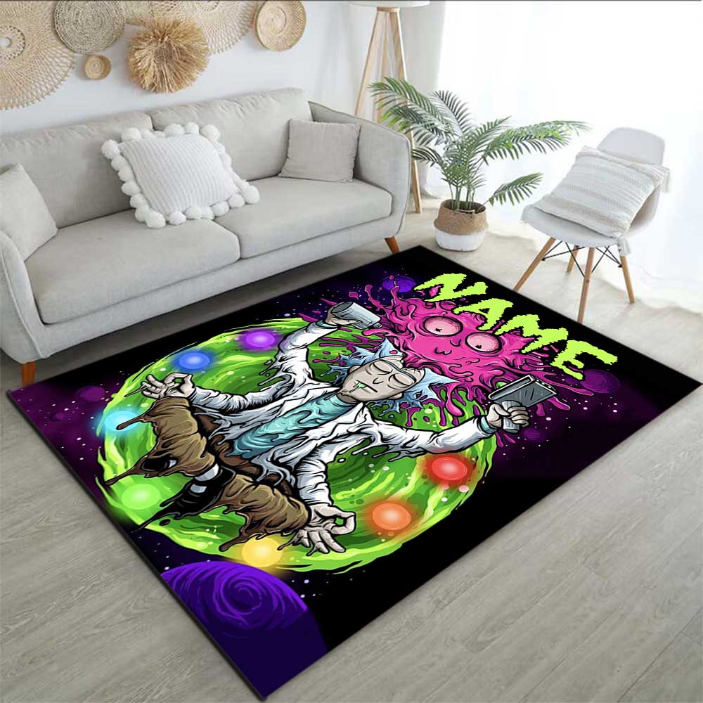 Warnermedia (11) Customize your name rug, office chair cushion, home bedroom living room gift.