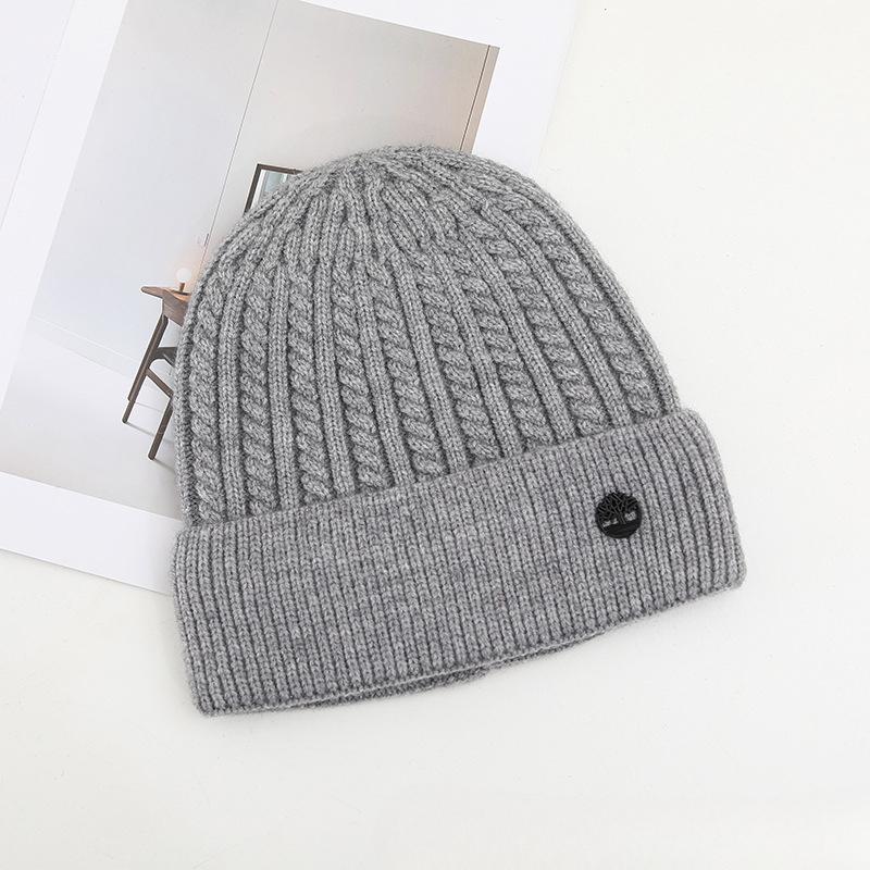 

New Autumn and Winter Plush Hat Men s Plush Korean Knitted Hat Versatile Warm Ear Protection Thickened Fashionable Wool Hat one size
