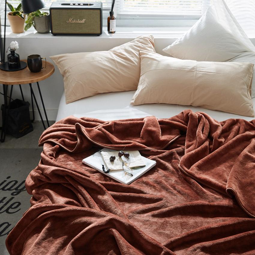 

Одеяло-чехол для взрослых и детей, однотонное одеяло из кораллового флиса из полиэстера, высокое качество, подходит для всех сезонов, можно использовать в общежитии дома 1pc 100x120cm