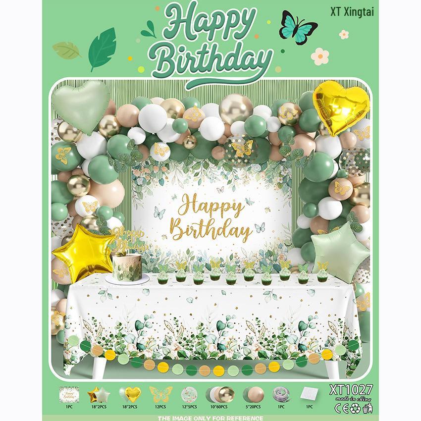 Romantic Birthday Balloon Set: High-End Decorations for Boyfriend or Girlfriend