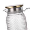 Beverage Pitcher Cold Carafe with Handle Afternoon Tea Transparent Cafe