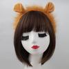 Halloween Lion Cosplay Costume Set, Lion Ear Hairband Tail, Skirt, Bowtie, Animal Dress up Costume for Kid Cosplay