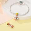 Spring Luminous Star Firefly Series Flowers Insect Animal Charms Beads Fitcopper Original Bracelets Women Fine Jewelry Gift