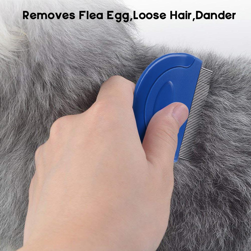 Flea Comb for Cat Dog, Pet Hair Removal Comb