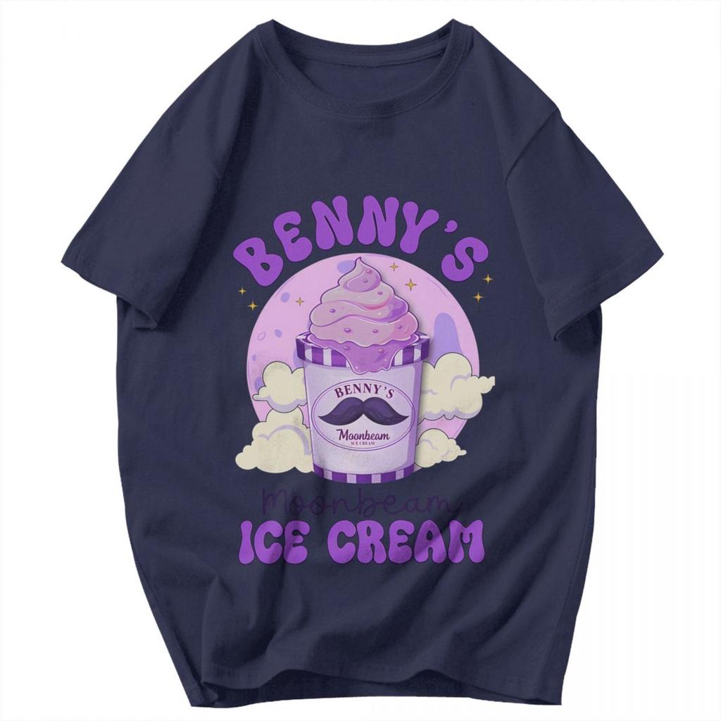 T-shirt da uomo Benson Boone Moonbeam Ice Cream Tour Album 2025 Trendy Estiva Y2K Grafica Personalizzata Abbigliamento Unisex T-shirt