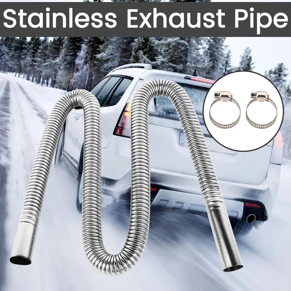 Exhaust Pipe Tube Elbow Connector Set 25mm 26mm for Diesel Heater Car Camper Caravan Truck Automotive Exhaust Parts