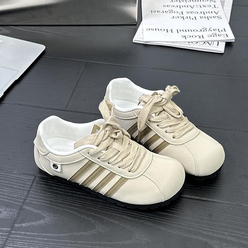 B3515 American retro Forrest Gump training shoes women's 20252025 spring new niche puff versatile casual board shoes