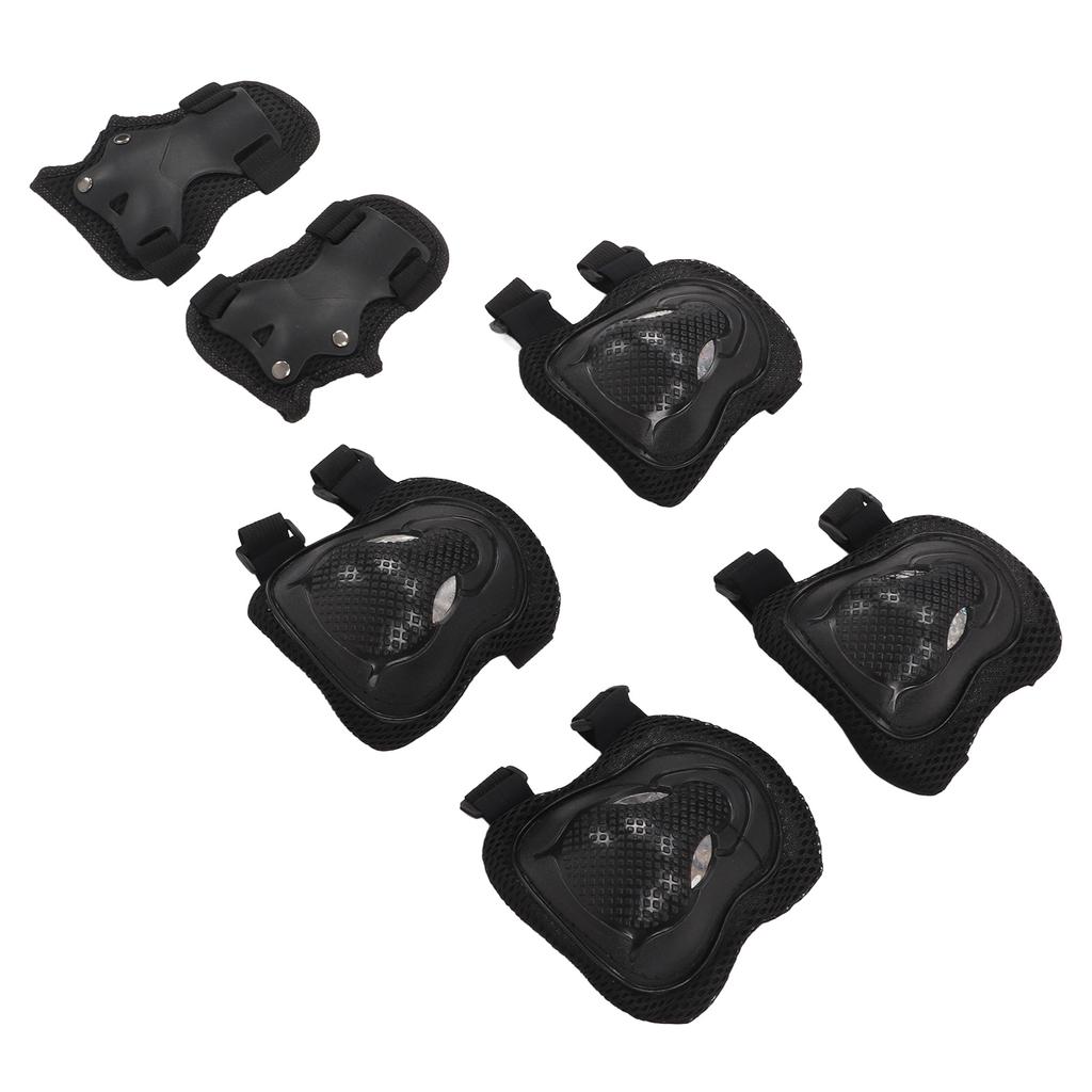 Kids Adult Sports Protective Gear Set Knee Elbow Pad Wrist Guards for Roller Skating 6 Years Old