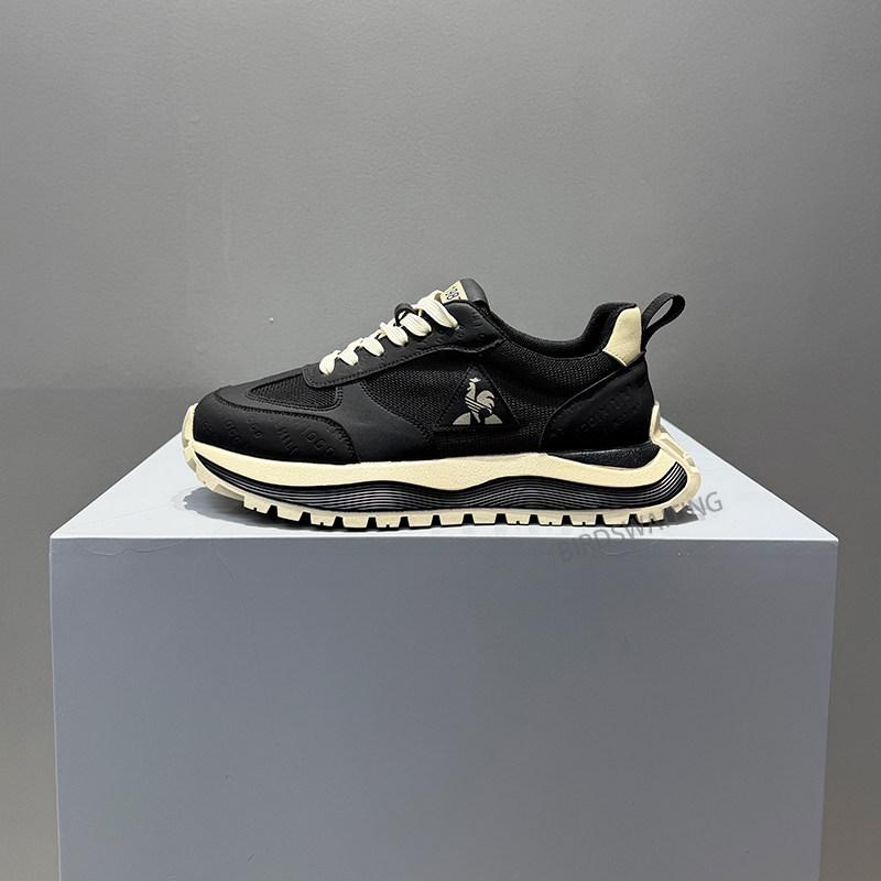 

Forrest Gump spring and summer new mesh breathable color matching sneakers platform dad shoes 38 чорний