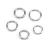 Electroplated Zinc Alloy O-Ring Spring Buckle for Handbags, Jewelry, and Keyrings