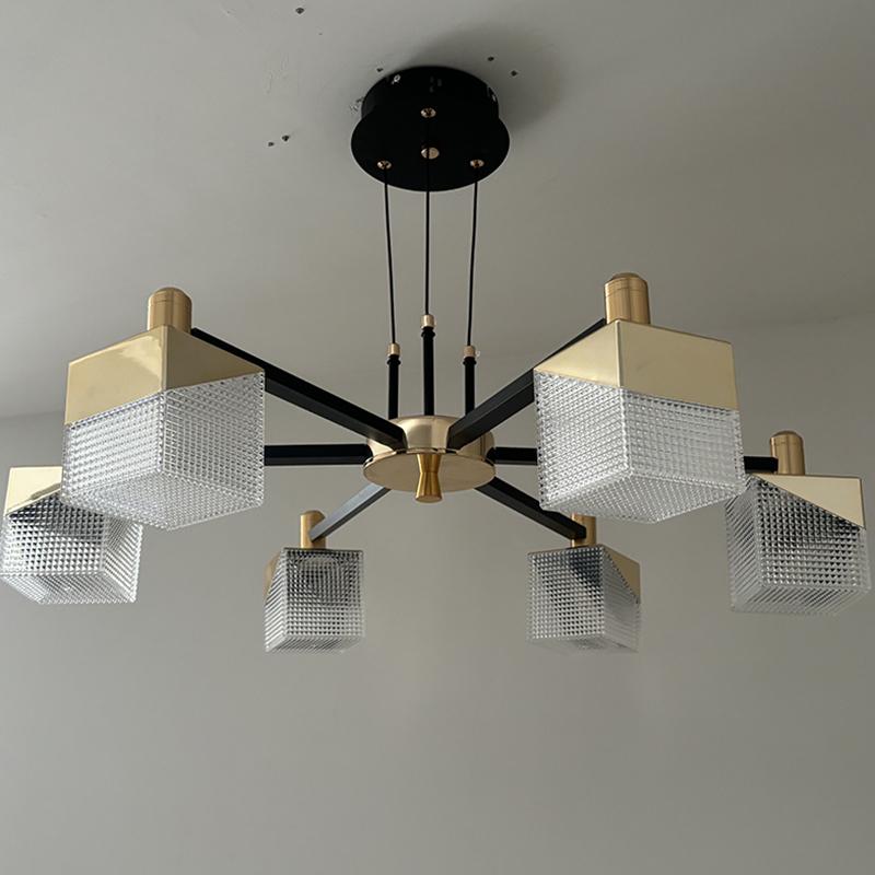 Kryształowy żyrandol LED do salonu, lampa sufitowa, żyrandol do restauracji, lampa sufitowa do sypialni